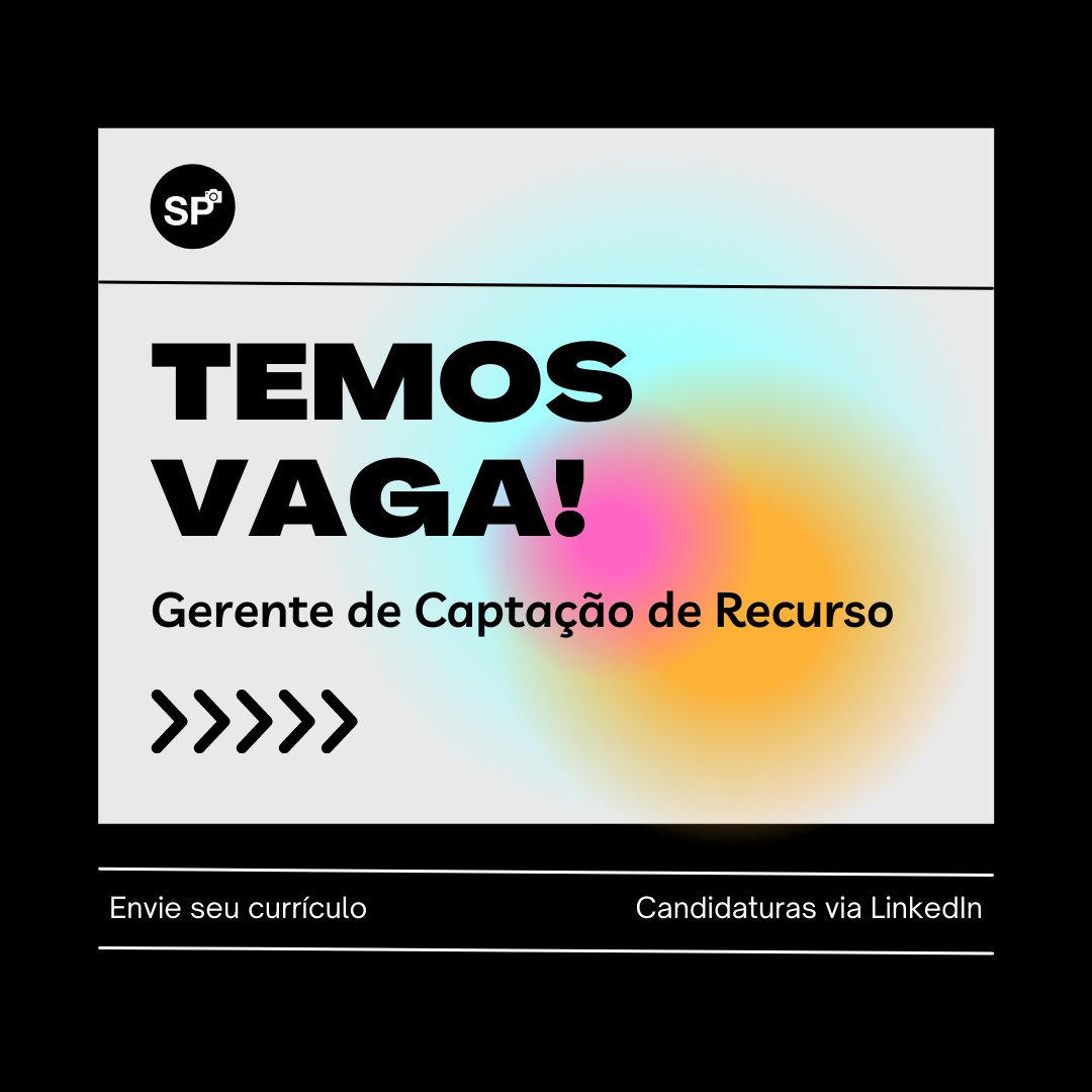 Andre_Soler's tweet photo. Estamos com uma vaga em aberto!
Gerente de Captação de Recursos (remoto)

O principal objetivo de ter uma pessoa qualificada para captar patrocínios, doações, parceria com empresas e buscar recursos para as iniciativas sociais da SP Invisível.🚀

Envie:
https://t.co/eI1FXonKxz https://t.co/tDdBW1xL7m