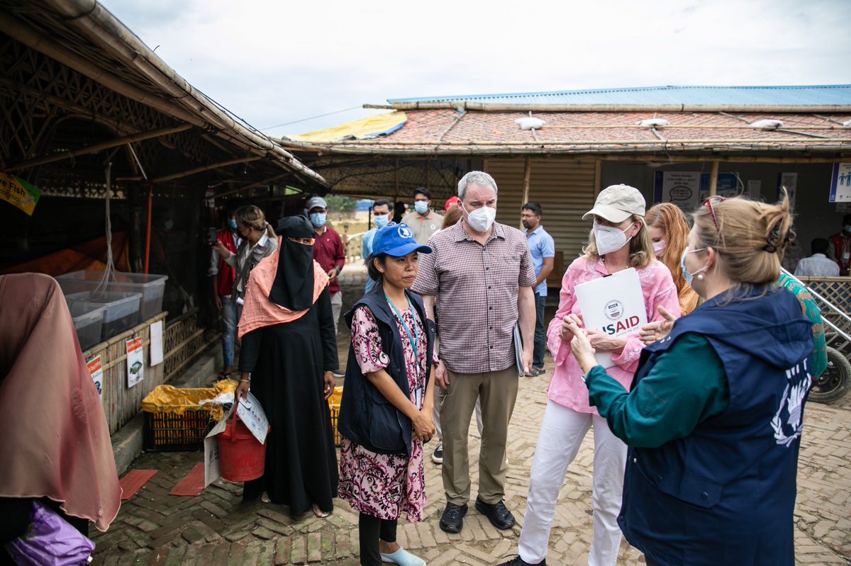 ColemanUSAID's tweet photo. Since 2017 when #Rohingya fled to Bangladesh to escape horror in Burma, @USAID, @StatePRM, &amp; partners have provided food, safe water, shelter, education, protection + more https://t.co/Rxzv62TMDi