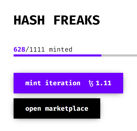 today I went a bit pyro and burned half of all posible freaks, now the max amount of editions is 1111 instead of 2222 🔥🔥🔥 and in 48 hours (wednesday 11) I'll burn ALL unminted editions!
seize the day before the mint button is gone for good!
fxhash.xyz/generative/slu…