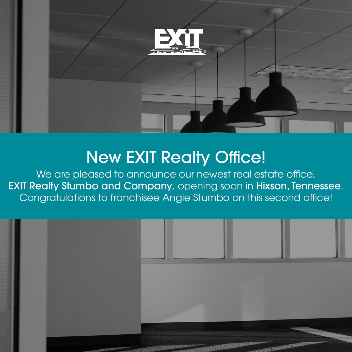 exitrealtycorp's tweet photo. We are so happy to welcome our newest real estate office, EXIT Realty Stumbo and Company, opening soon in Hixson, #Tennessee! ❤️ 

#EXITRealty #EXITRealtyIsGrowing #realestatebusiness #newrealestateoffice #franchising #agentcareers https://t.co/LAuG81APQy