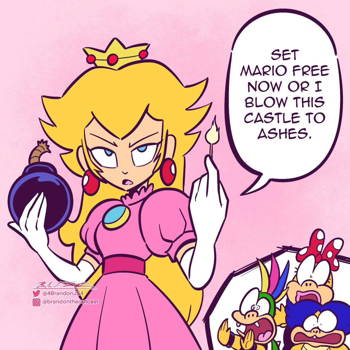 I’m glad we can agree that Peach from the Super Mario Adventures comic is best Peach.
#mario #princesspeach
