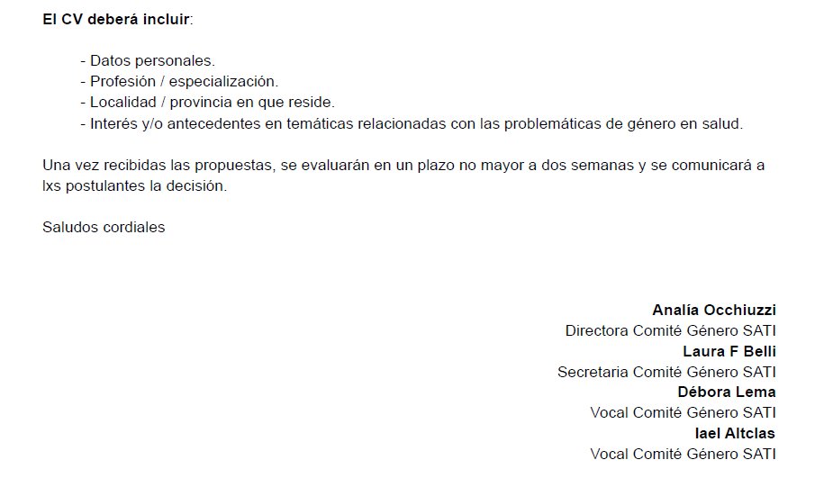 generosati's tweet photo. Hola a todxs. Les recordamos que aún sigue abierta la convocatoria a formar parte del recientemente creado "Comité de Género y Diversidad" de la Sociedad Argentina de Terapia Intensiva 

Acá los detalles de la convocatoria 👇 https://t.co/AwjiJcOOiO