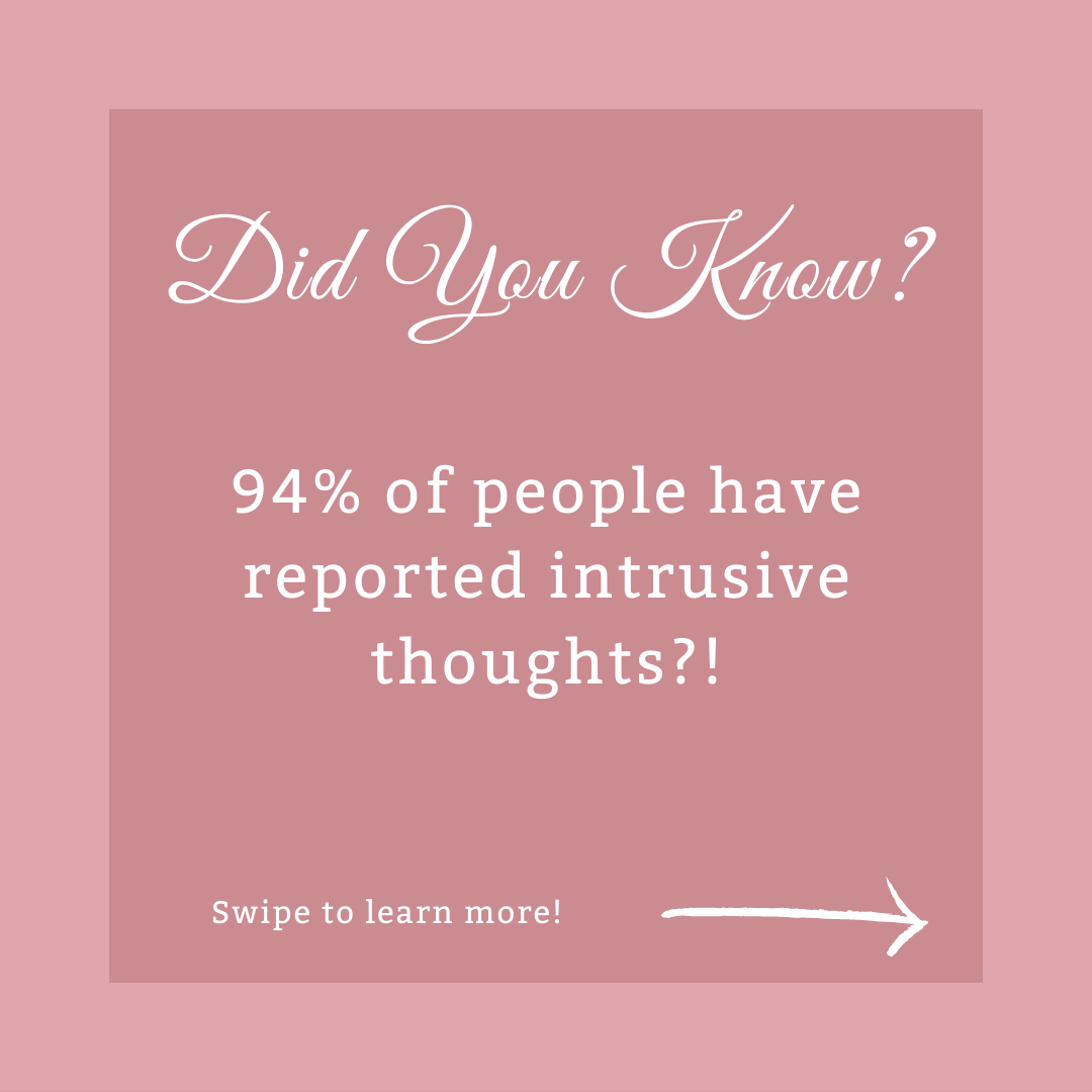 newmamamentor's tweet photo. Did You Know?
94% of people have reported intrusive thoughts?!
Intrusive Thoughts are meaningless, unwanted, distressing thought, image, visual, or voice.
#newmamamentor #newmamamentorpod #intrusivethoughts #ppa #postpartumanxiety #postpartumocd #ppocd https://t.co/cX4fkRIkaV