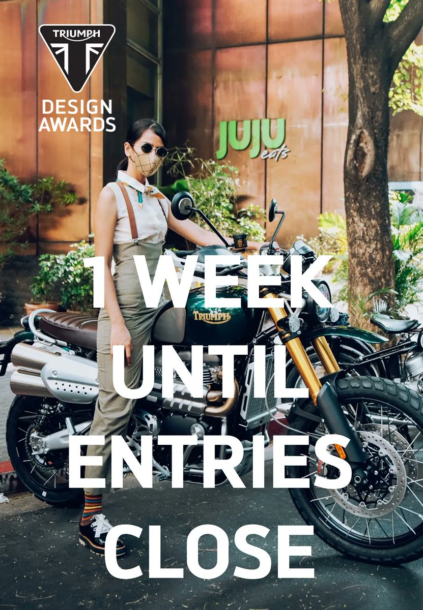 Triumph Design Award tweet media