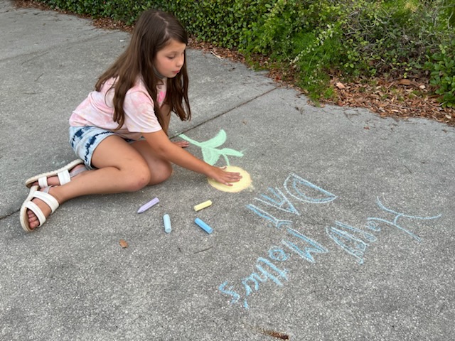 SCOS_parish_'s tweet photo. Kids Club for the month of May was a great evening! Kids made cookies, built chicken coops for spring, played outdoor games, and decorated sidewalks for Mother's Day. #LifeatSiena https://t.co/NJbh79mGCP