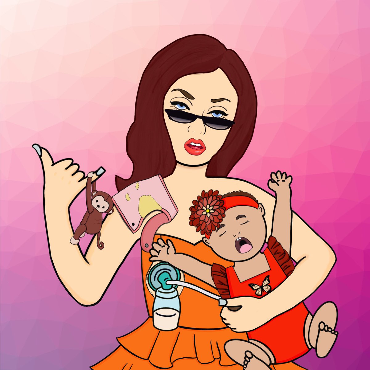 metamama_nft's tweet photo. GM Multitasking Mamas of web3! I see you 👏🏼👏🏼👏🏼 #nftart #WomenInNFTs #momsincrypto #momsinnfts https://t.co/Ssogk2tYEQ