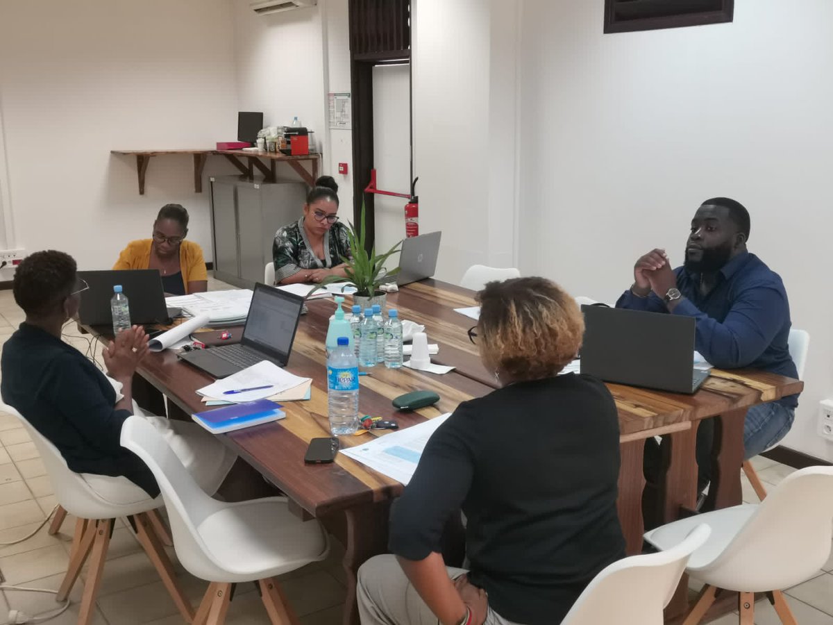 PLIE973's tweet photo. Aujourd'hui s'est tenue la CISP du PLIE. Réunion de travail avec la Mission locale pour l'intégration et la sortie des publics. @Prefet973 @CTdeGuyane @AVEmploi @CACL_GUYANE @FSE_nat @GabrielServille @Apeig973  #guyane #insertionprofessionnelle https://t.co/mPjy6s1I7X