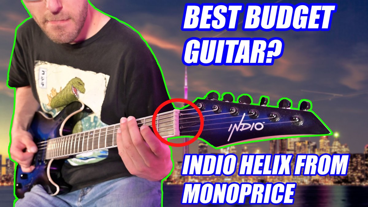 BowerGuitar1's tweet photo. https://t.co/JXNl4Gc0WP Checking out the Indio Helix from @monoprice #guitar #monoprice #youtube https://t.co/X4wZl8Bpkd