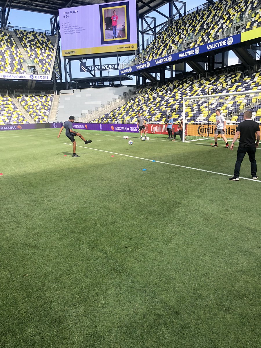 Awesome Day at <a href="/NashvilleSC/">Nashville SC</a> for <a href="/SOTennessee/">Special Olympics TN</a> Unified Soccer Signing Day. Signing day pics coming soon!