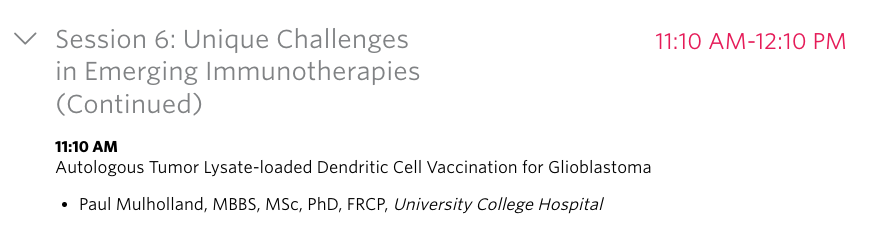 HenryMuney's tweet photo. Spoke with the company $NWBO. Dr. Linda Liau and her son have COVID.

Dr. Paul Mulholland will present the same slides/data at Frontiers in Cancer Immunotherapy 2022 (NYAS). Dr. Mulholland was a co-author of the 2018 interim results. The show must go on.

https://t.co/LjNhhhQ5HU https://t.co/U15AfjgCm9