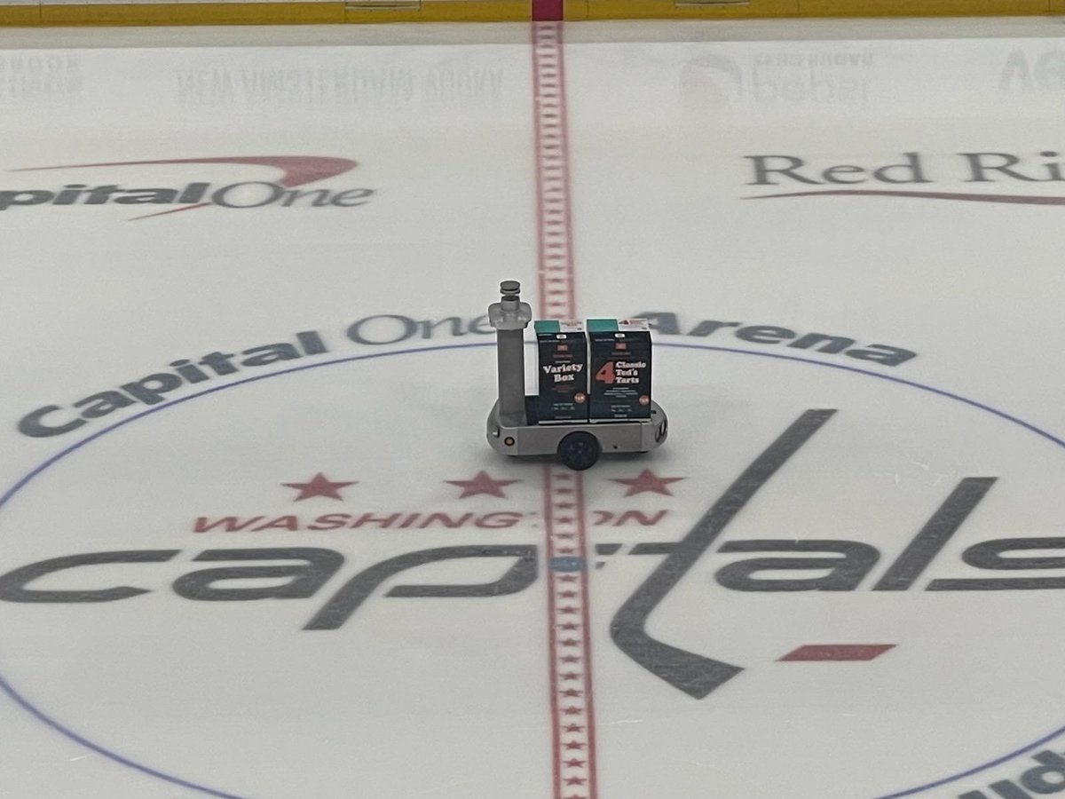 TortoiseHQ's tweet photo. Ever see a Tortoise skate before? Go @Capitals!⛸️🤖 https://t.co/OV42MT933Z