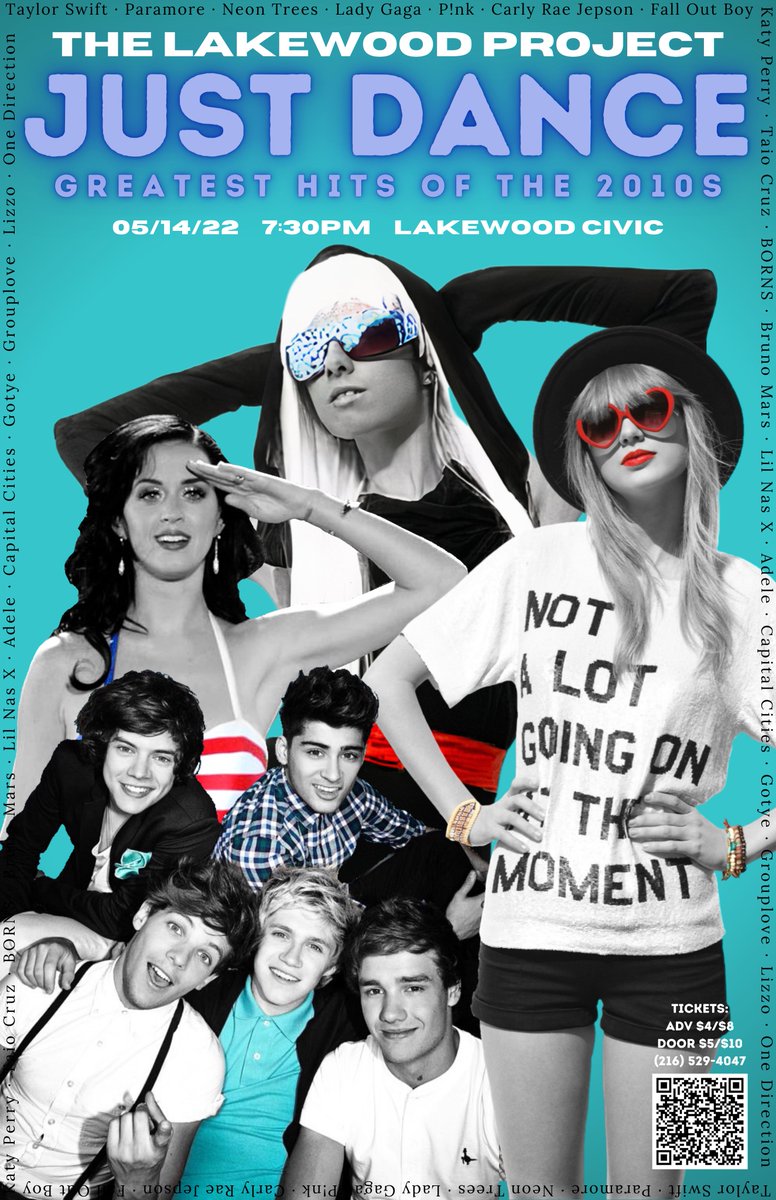 LKWDProject's tweet photo. It’s concert week! 🎶

Don’t miss the Lakewood Project’s “Just Dance” concert this Saturday May, 14 at 7:30 PM🎼

Use the QR code on the poster or the Payschools link on our last post to get tickets now 🎟 

Like and share this post to spread the word 👍 https://t.co/5MNDifgC6n
