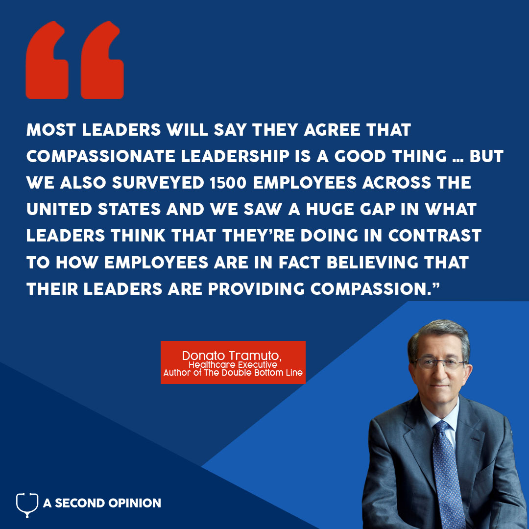 bfrist's tweet photo. Excited to be joined by my good friend Donato Tramuto & a panel of smart, compassionate #healthcare leaders on @asopodcast. Most leaders have an innate desire to be compassionate, but many don't know how to put it into practice. We discuss how ... listen: https://t.co/vIfyFih61e https://t.co/78M9x3U8Wx
