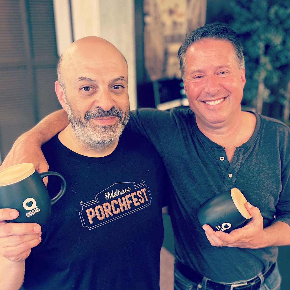 MelroseTogether's tweet photo. Enjoy Melrosians Brett and Dennis coming together to discuss race, freedom, and their shared love for Melrose.

Thank you @MMTV3 for your support. 

Listen here: https://t.co/nHxLI3z8AZ

#OneSmallStep @StoryCorps https://t.co/mVciWMo0Po