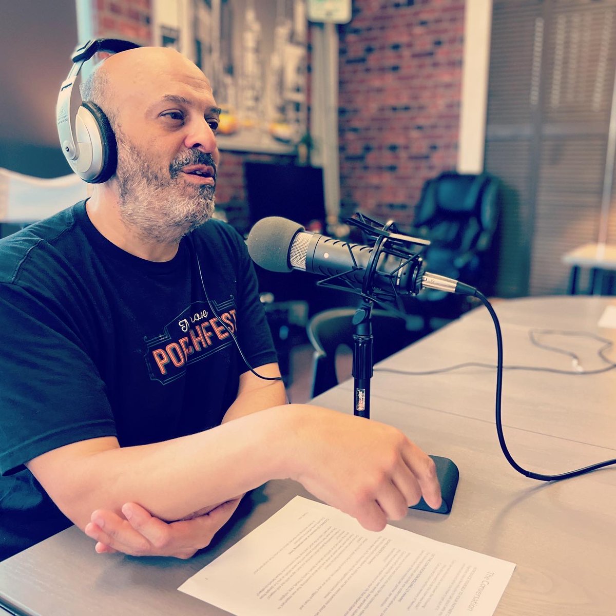 MelroseTogether's tweet photo. Enjoy Melrosians Brett and Dennis coming together to discuss race, freedom, and their shared love for Melrose.

Thank you @MMTV3 for your support. 

Listen here: https://t.co/nHxLI3z8AZ

#OneSmallStep @StoryCorps https://t.co/mVciWMo0Po