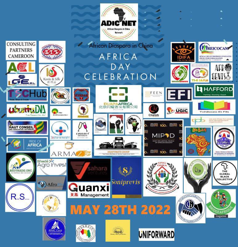 GlobalBlkCol's tweet photo. We are so excited to join the African Diaspora in China Network (ADIC Net) as one of its global organizing partners for its Africa Day Celebration beginning May 27, 2022!! 

This year’s ADIC Net Theme is: “Collective Efforts For A Sustainable Development” 

Join us! 
#AfricaDay https://t.co/wIaAWgSz7k