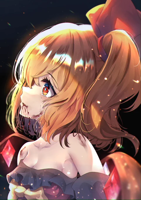 後悔
#東方Project #フランドール・スカーレット 