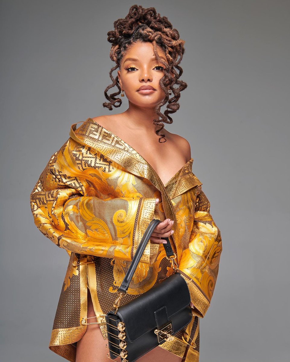 HalleBailey's tweet photo. fendixversace ♥️⚜️ https://t.co/S6T0KSmNQZ
