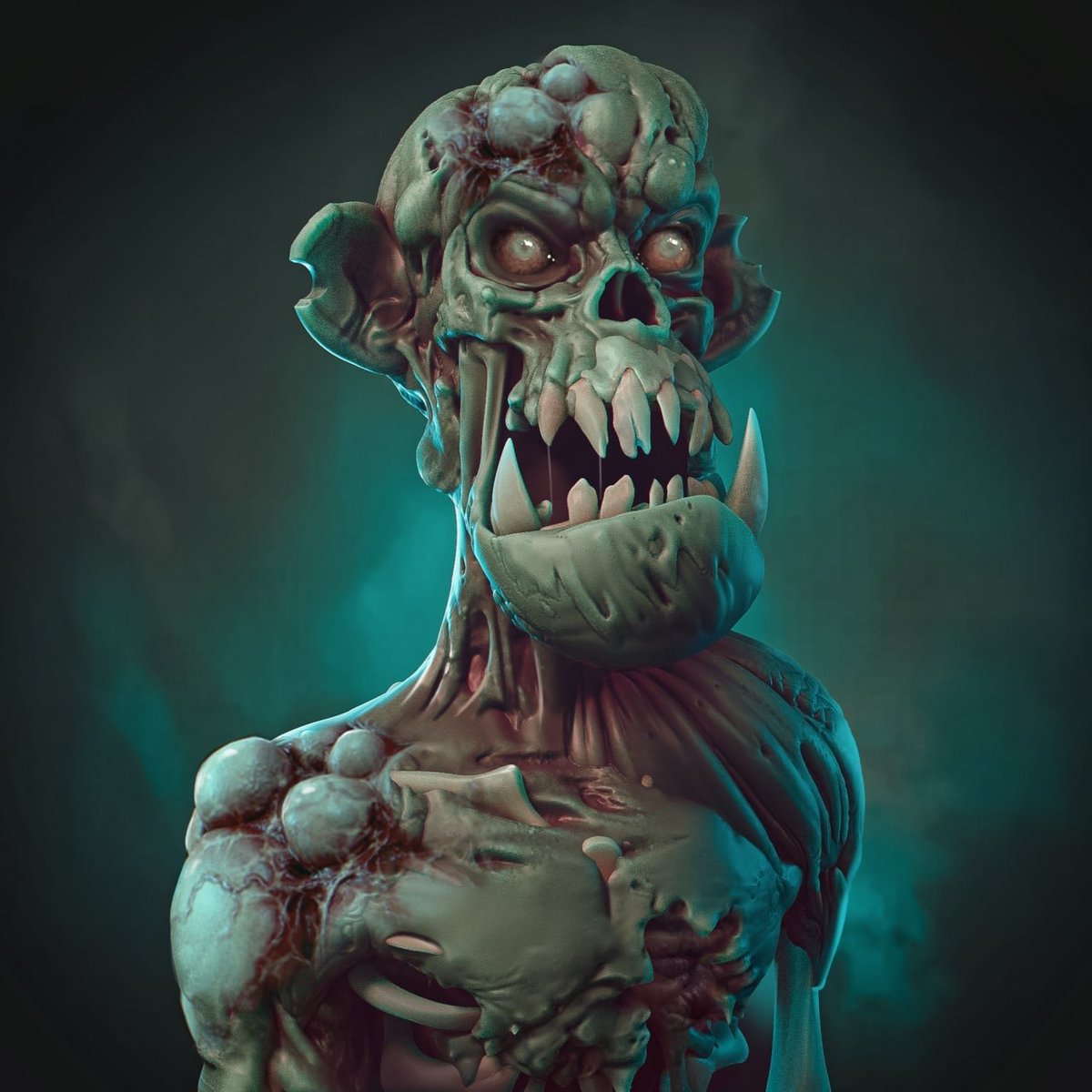 innerjourneys_'s tweet photo. @MenschenArt @monsterapeclub Mutated monster apes are coming https://t.co/Vz0hueCigw