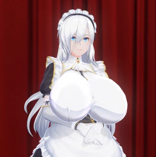 #メイドの日
 #NSFW
嫁イドエマちゃん再掲。僕の嫁でメイドですが基本寝取られてます。 