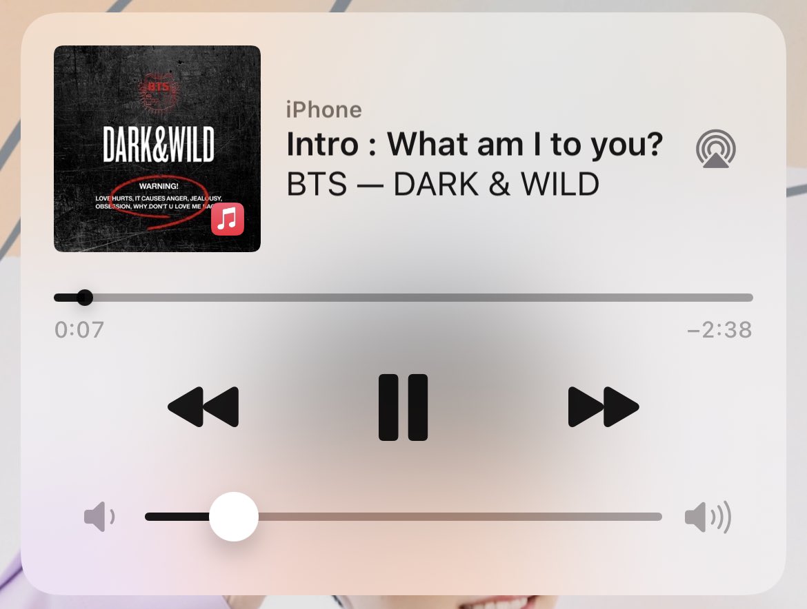 yuto0108's tweet photo. 今日の1曲
 #BTS  #DARKWILD  #WhatamItoyou?

私このイントロが好きすぎるんだが！😍😍
チャイムからのヴァイオリン🎻の旋律が大好き💜 https://t.co/32xSXt4N1N