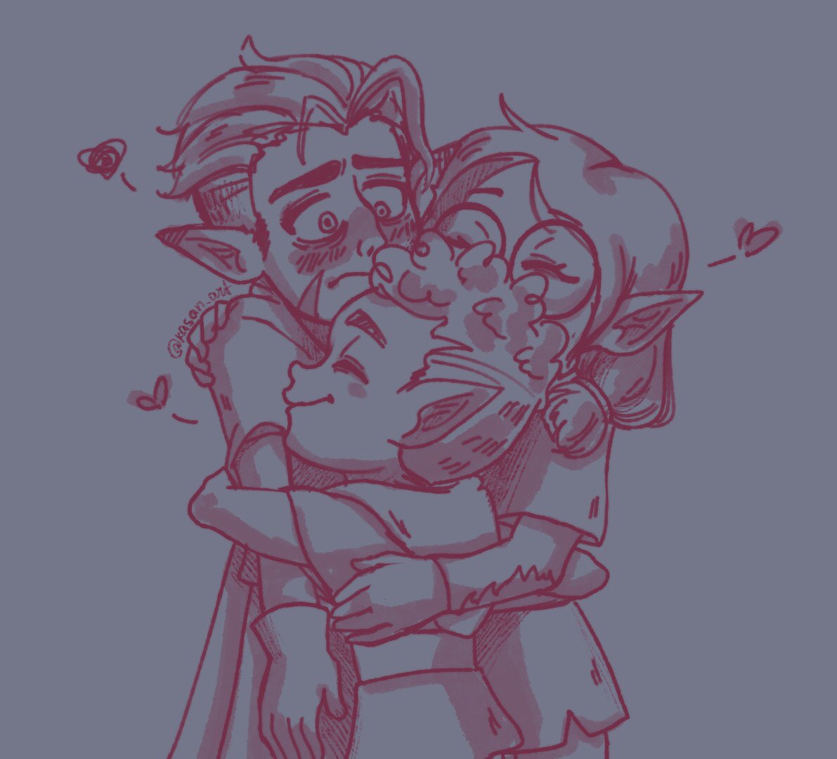 Kasan_art's tweet photo. TOH SPOILERS// Screenshot redraw into fast sketch
Suck a cute moment 🥰

#TOHSPOILERS #TheOwlHouse #tohHunter #hunter #tohfanart #TOH #hunterfanart #labyrinthrunners https://t.co/RSEOGrhKRO