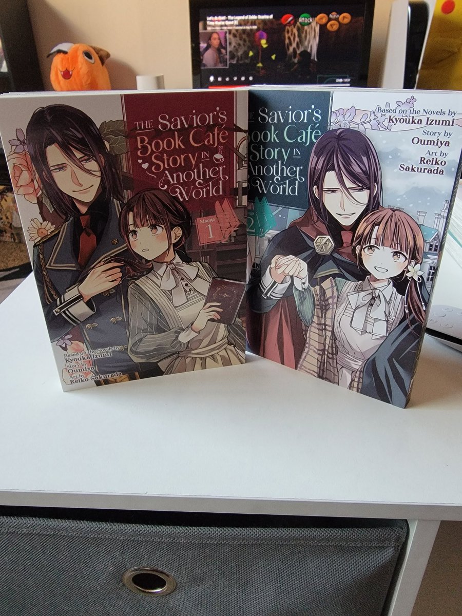 monkeydgates's tweet photo. The Savior's Book Cafe Story in Another World is one of my favorite current ongoing series by @gomanga and Our Dining Table is actually my favorite manga of all time 🥺  #7Seas100k https://t.co/Gv6TRAMQD2