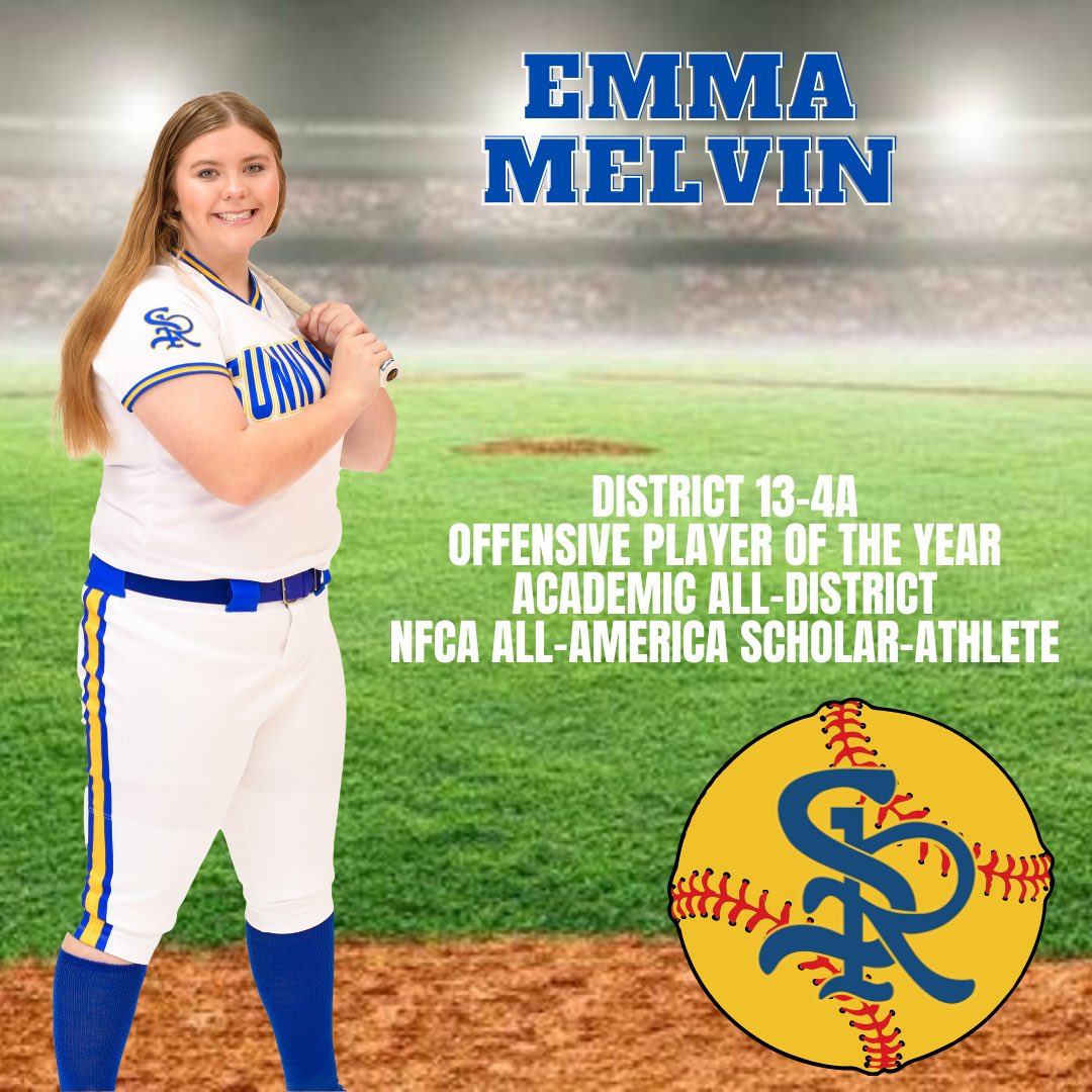 SValeRaiderSB's tweet photo. Congratulations to the following athletes:

Emma Melvin: Offensive MVP
Savannah Bryan: Co-Newcomer of the Year
Hailey Delamar: 1st Team All-District
Sarah Griffin: 1st Team All-District https://t.co/MmfW0irFOW