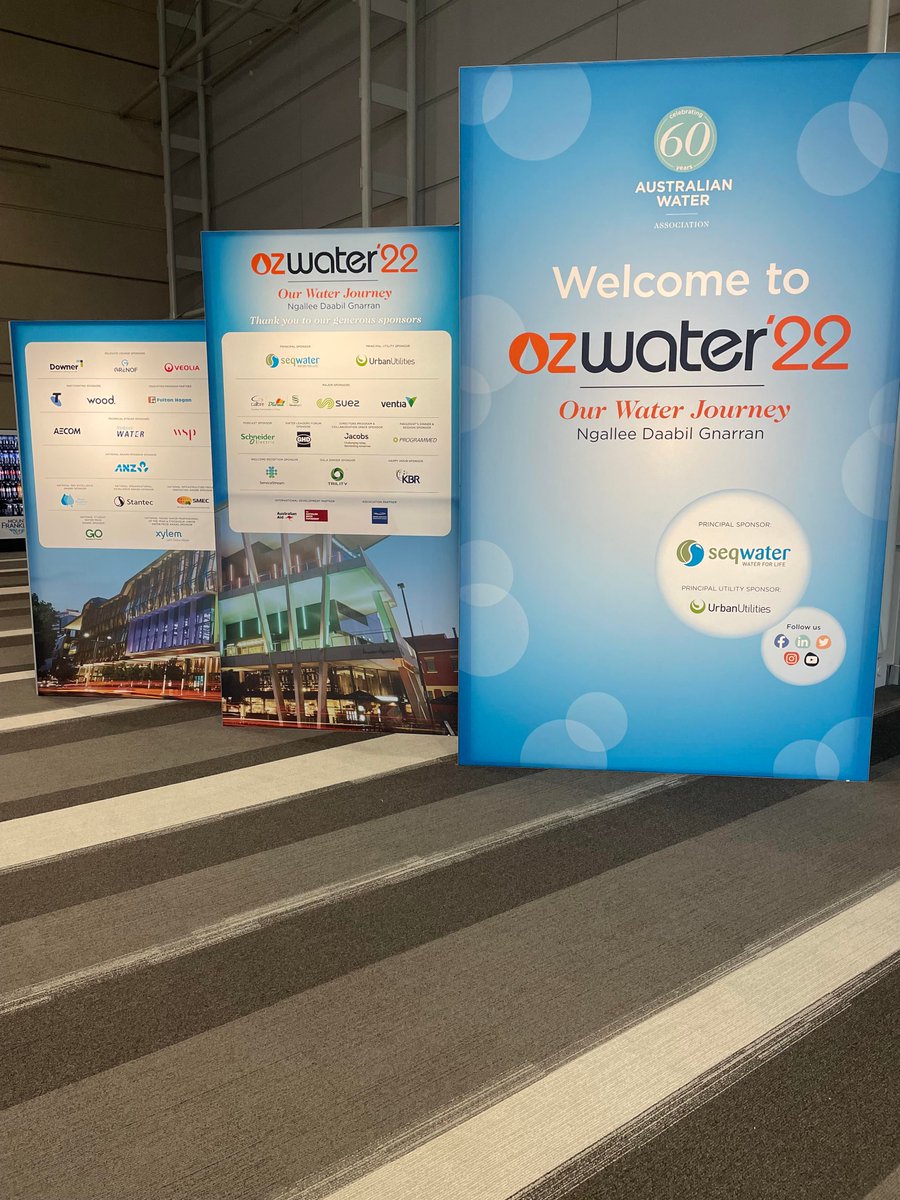 osmoflo's tweet photo. We have arrived at #Ozwater22! Many things to look forward to today including keynotes, presentations and discussion panels.

If you see an Osmoflo representative, make sure to stop by and say hi! https://t.co/96STbgtO6D