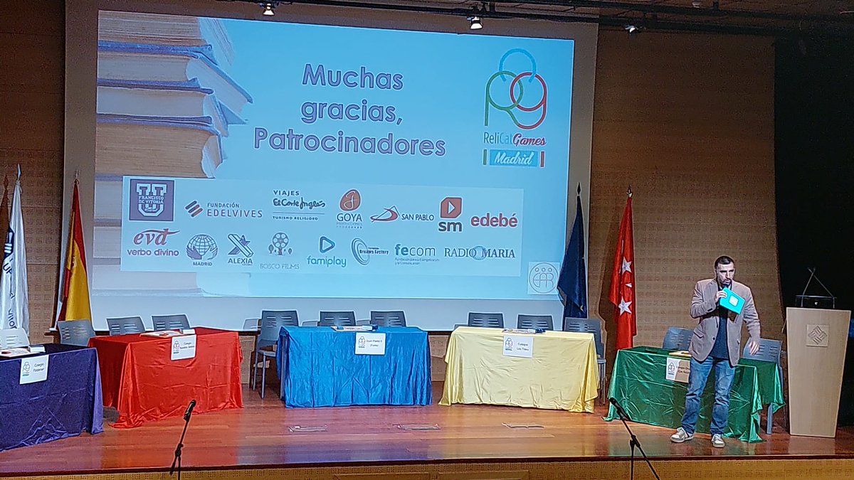 ReliCatGames's tweet photo. Todo esto sería imposible sin nuestros patrocinadores:
@ufvmadrid @FundacEdelvives @VECI_Esp @GoyaProductions @SANPABLO_ES @SM_Espana @GRUPOEDEBE @EVD_VerboDivino @RadioMariaSpain @FamiplayTV @Bosco_Films @ManosUnidasMad @EuropeanDreamsF Alexia Editorial.

‼️ Muchas gracias ‼️ https://t.co/NISCxunNGm