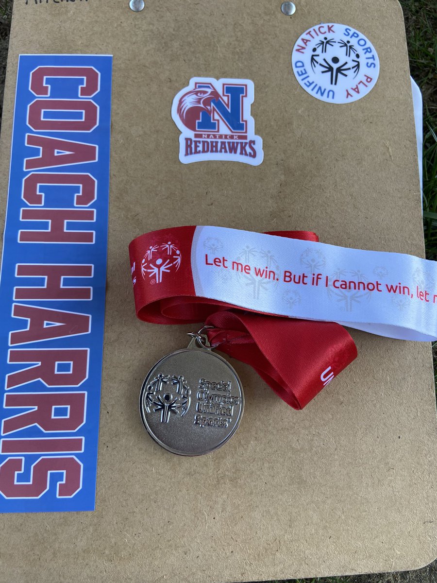 We took home second place today at the unified track sectionals with a big win in our 4x400 team! Congrats to all the athletes who competed today! #Stickers customized by <a href="/AchievablePrint/">Achievable Printing</a>