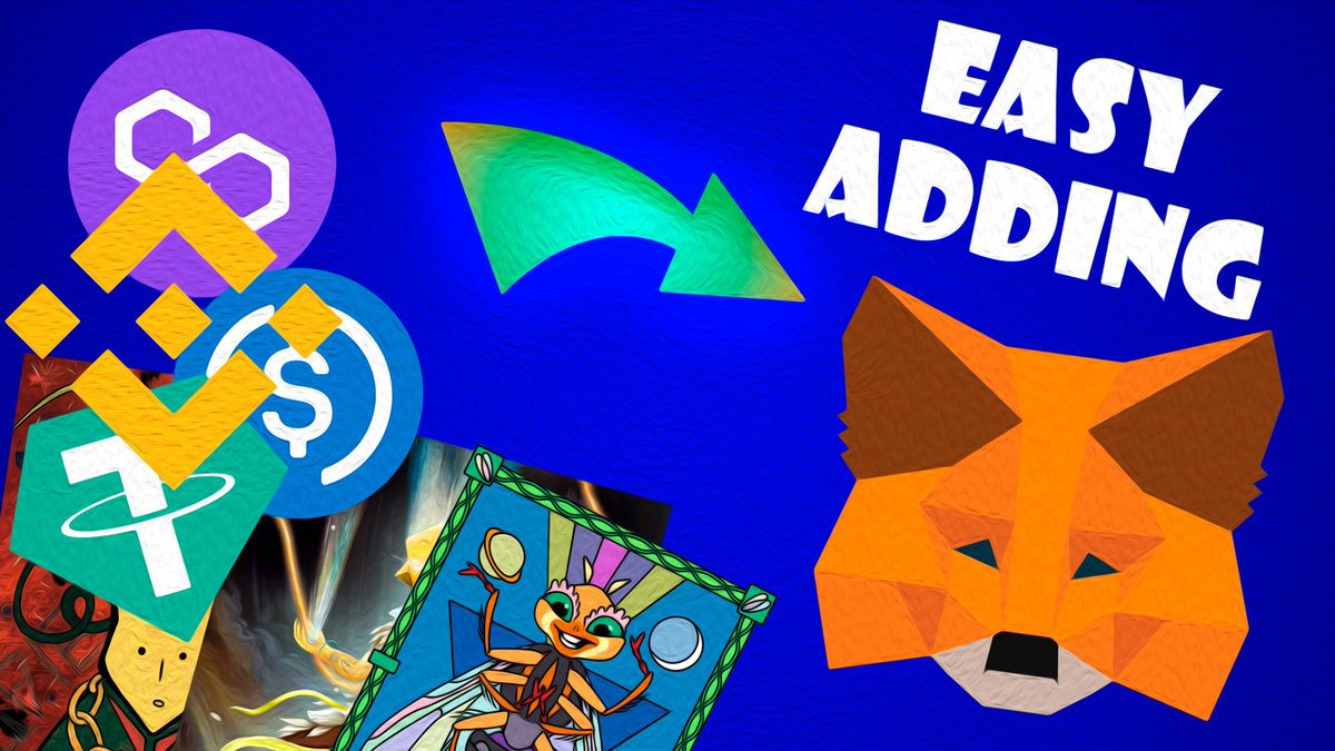 You all know how difficult it is to search for all the necessary token contracts and network settings.
Now you can add all the tokens in our ecosystem, the stablecoins you need, and set up BSC and Polygon in seconds.

metacosmo.space/token-contracts

#metamask #NFT