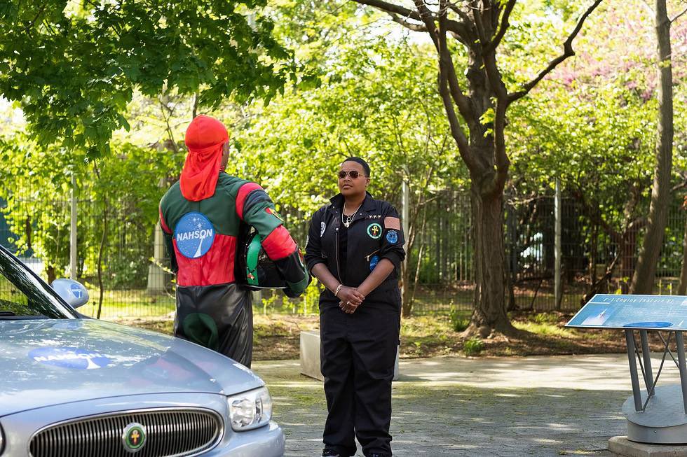PAUSEwithSamJay's tweet photo. The National Aeronautic Hotep Organization of Navigation aka Nahson. Think about that for a minute.  #pausewithsamjay #pwsj #hbo #hbomax https://t.co/FtJuJAzjBu