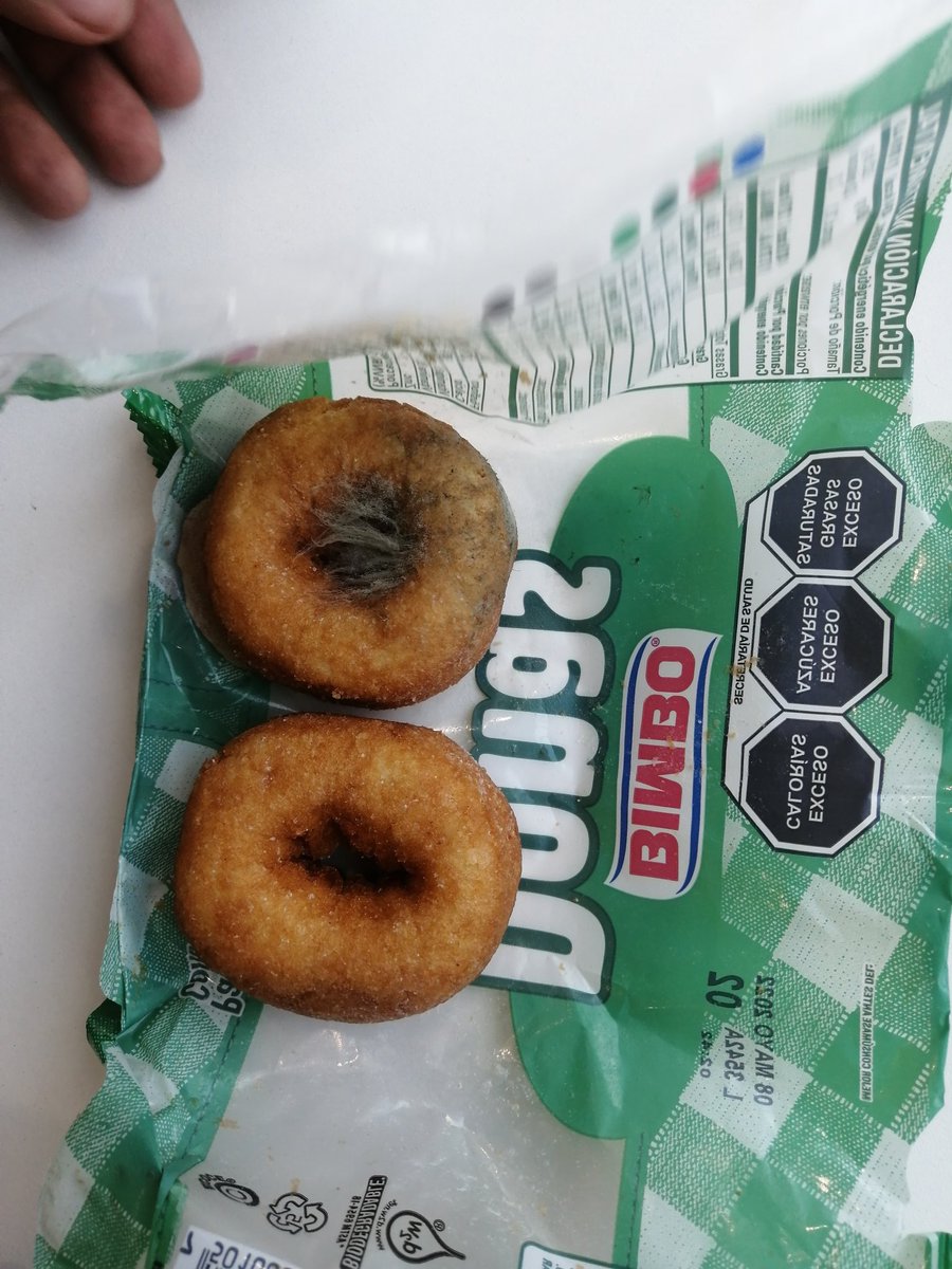 CFtm91's tweet photo. El día de hoy tuve una experiencia demasiado desagradable @Grupo_Bimbo @BimboMx esas donas estaban en la máquina dispensora de la empresa donde trabajo y por más que lleven un día de haber caducado no es para que estén así 🤢🤢🤢🤮🤮🤮 https://t.co/kd4vG9RIbx