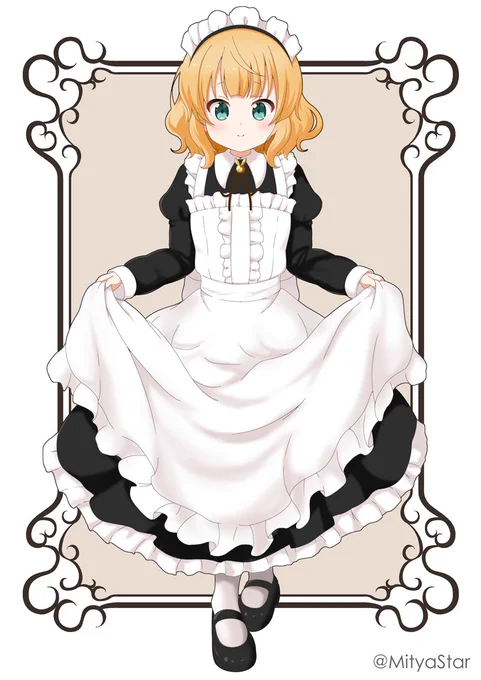 メイド シャロちゃん #メイドの日 