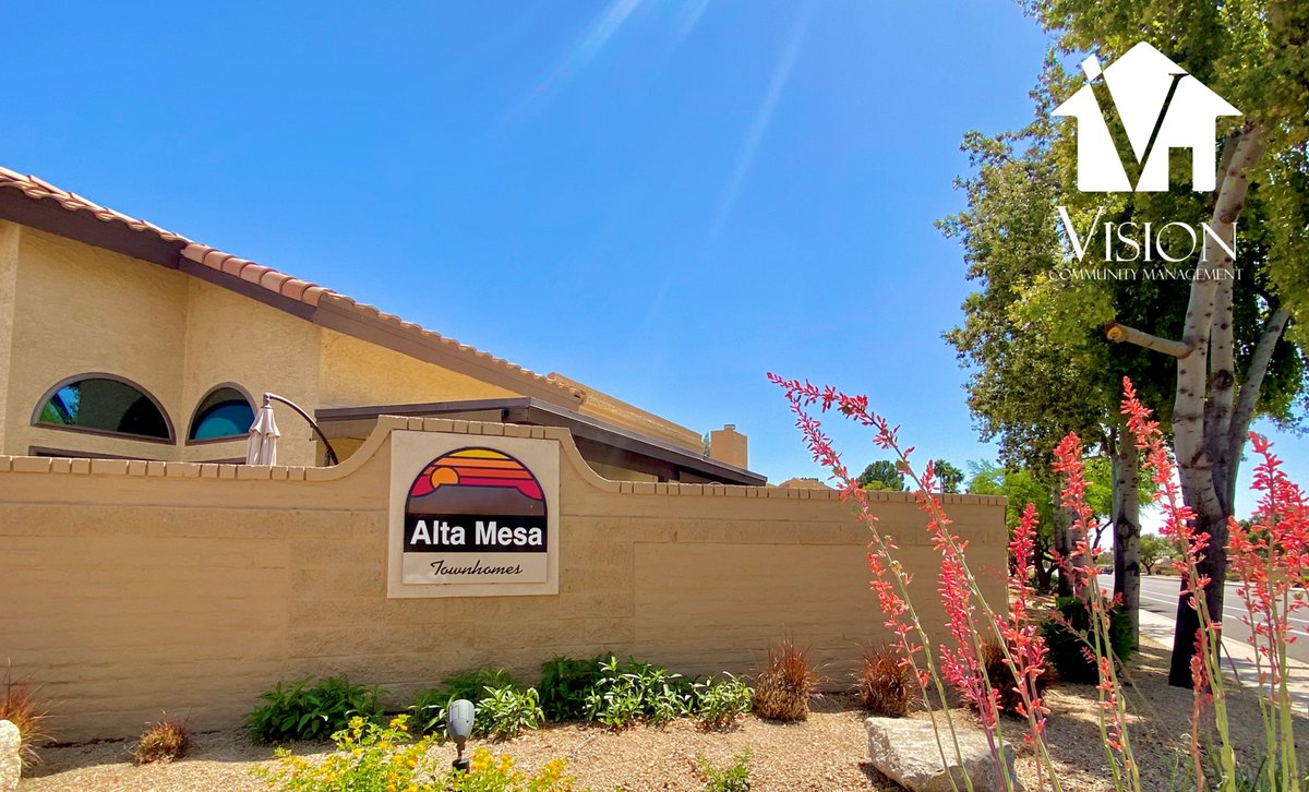 Another Alta Mesa subdivision has joined the #VisionFamily!  Alta Mesa Townhomes residents enjoy a community pool, lush green common areas, and a prime Mesa location.  We’re looking forward to a long lasting partnership.