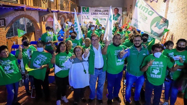 joseluis_lima's tweet photo. Vayamos este 5 de junio a votar por el Partido Verde Ecologista de México porque somos la opción que cambiará al estado de Hidalgo.

Mujeres y hombres vamos lograr una vida digna y el Hidalgo que deseamos porque Francisco I. Madero ya decidió pintarse de verde.

#HidalgoVaVerde https://t.co/Vg8nGF30bS