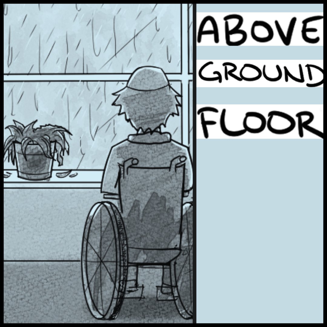 COMING SOON: Above Ground Floor

After his wife is banned from visiting his #LongTermCare home due to #pandemic restrictions, Arthur Daniels must hatch a plan to escape.

Written by <a href="/ellen_denny/">Ellen Denny</a>
Directed by <a href="/CherissRichards/">Cherissa Richards</a> 
Illustration by Ngabo Nabea