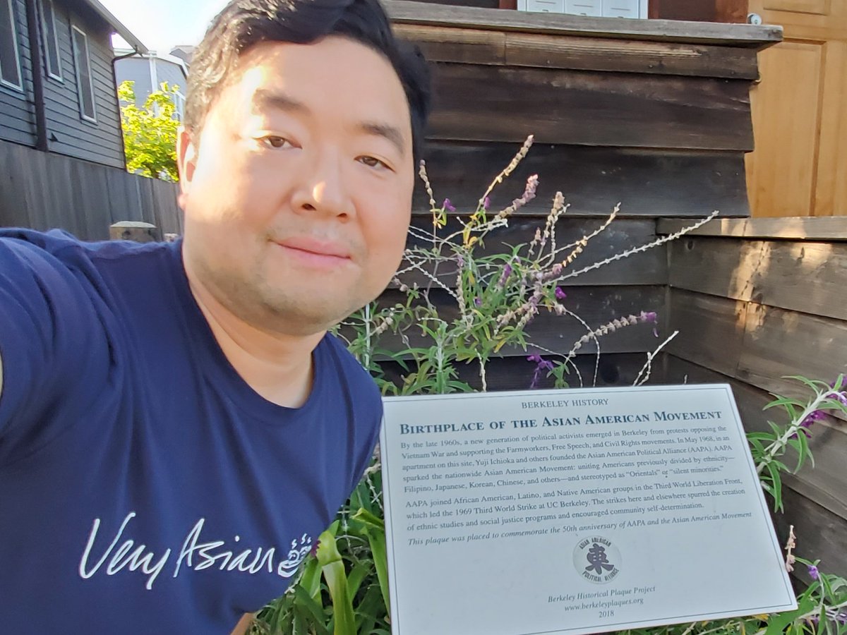 kglee's tweet image. Learning about the roots of Asian America at the "Birthplace of the Asian American Movement" in Berkeley. #AAPIHeritageMonth #VeryAsian