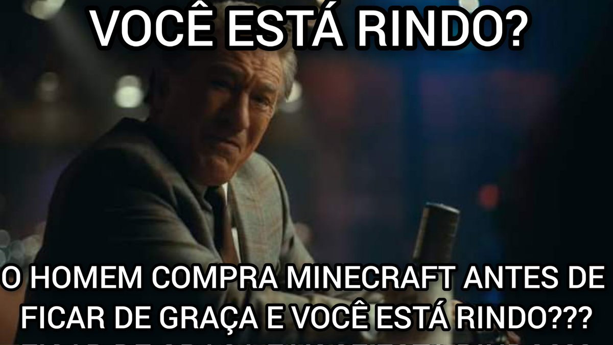FaSkylab's tweet photo. Anos sem comprar o Minecraft e do nada essa porra fica de graça na play store, como que tanka? 
#Minecraft #minecraftfree https://t.co/ggNYWb1sp5