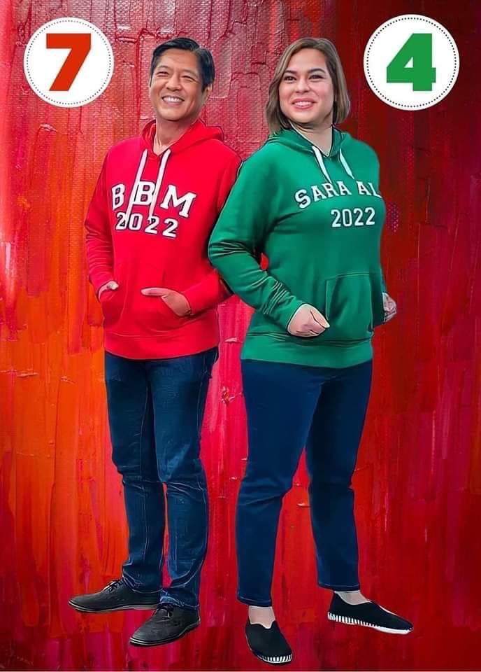 Roulfe0118's tweet photo. Congratulations to our 17th Majority President @bongbongmarcos ✌🏻❤️✌🏻and Majority Vice President @indaysara 👊🏼❤️👊🏼 https://t.co/rNFRYLHpfC