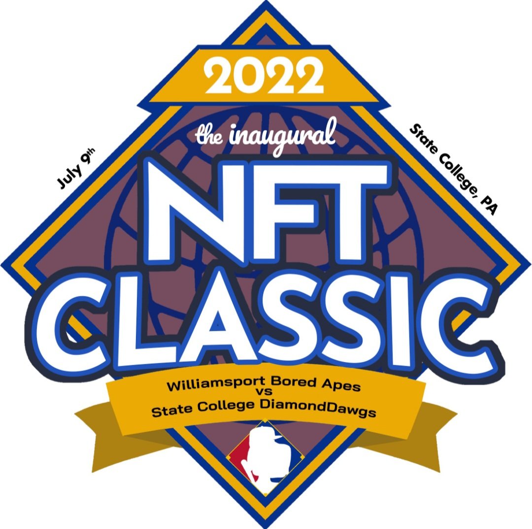 DiamondDawgsNFT's tweet photo. "Heroes get remembered, but legends never die."
Join us and @BoredApeYC in State College, PA on July 9th for the biggest NFT event to date. #DDvsBAYC
Two @mlbdraftleague teams will transform into the DiamondDawgs & Bored Apes for the first time in sports history. #NFTClassic https://t.co/2MoSIxz8Yl