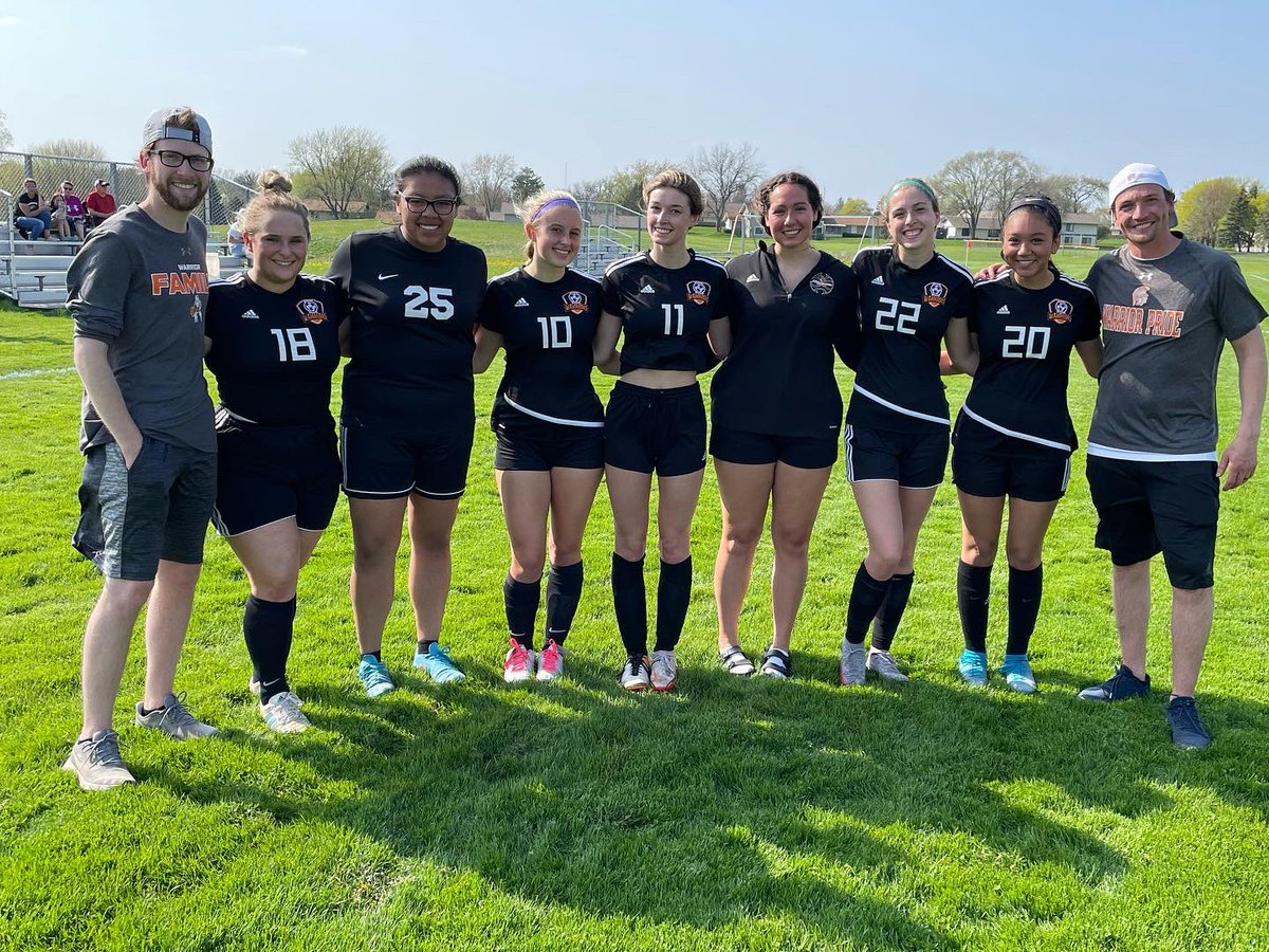 jdprickett's tweet photo. Senior Night 
For @MCHS_GSoccer! 🥅 
We’re extremely proud of 
Our Seniors! 
Thank you coaches, 
Players, families and fans! ⚽️ 
#mchssoccer 
#WarriorPride156 https://t.co/yQYjWKnQqF