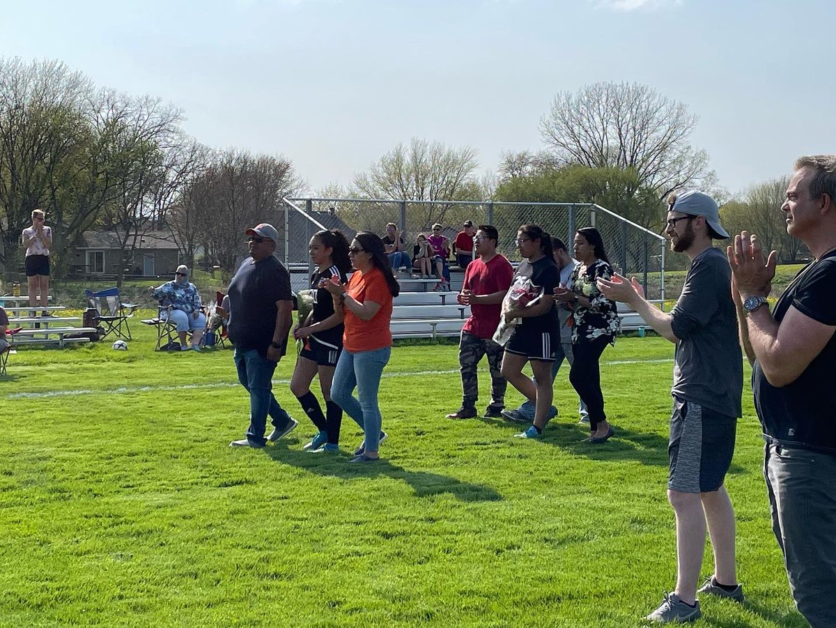 jdprickett's tweet photo. Senior Night 
For @MCHS_GSoccer! 🥅 
We’re extremely proud of 
Our Seniors! 
Thank you coaches, 
Players, families and fans! ⚽️ 
#mchssoccer 
#WarriorPride156 https://t.co/yQYjWKnQqF