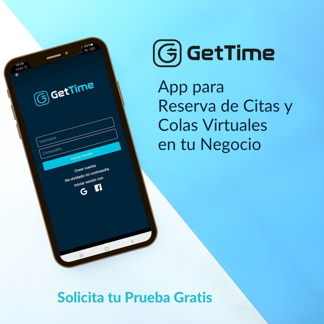 AppGetTime's tweet photo. Gettime: Optimice la Reserva de Citas en su negocio. No más reservas telefónicas o por email. Digitaliza la Reserva de Citas con una GetTime, una App sencilla e intuitiva. ¡Pruébela Gratis! https://t.co/XZbxQE9w9l #gettime #citaonline #colavirtual https://t.co/IVFvBoY3oe