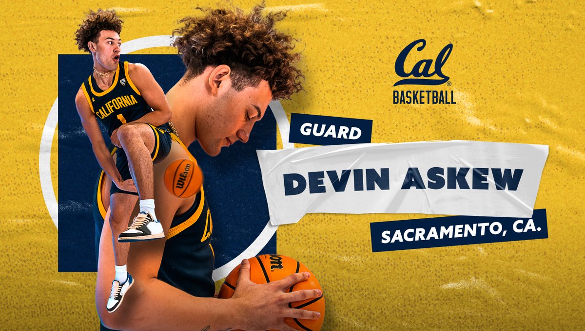Cal Basketball (@calmbball) on Twitter photo Officially a Golden Bear! 🙌
Help us welcome guard <a href="/babydev5/">Devin Askew</a> to Bear Territory!
📰 » calbea.rs/3kWrZ3r Officially a Golden Bear! 🙌
Help us welcome guard <a href="/babydev5/">Devin Askew</a> to Bear Territory!
📰 » calbea.rs/3kWrZ3r