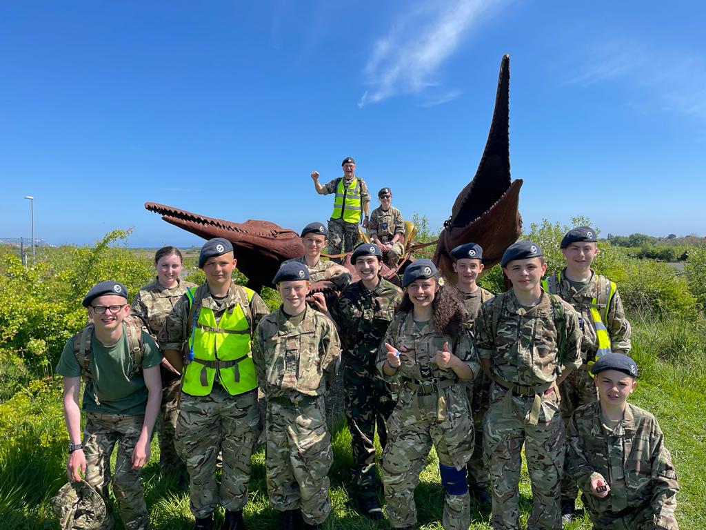 BGWroadmarching's tweet photo. Huge congratulations to all the cadets from @BgWing, @no1welshatc and @31_air_cadets for completing the Chickerell marches which replaced the Cosford march this year.
4 cadets completed 25miles to earn a Bronze badge, while 25 finished 50 miles for a Silver. https://t.co/RHZCezuj9P