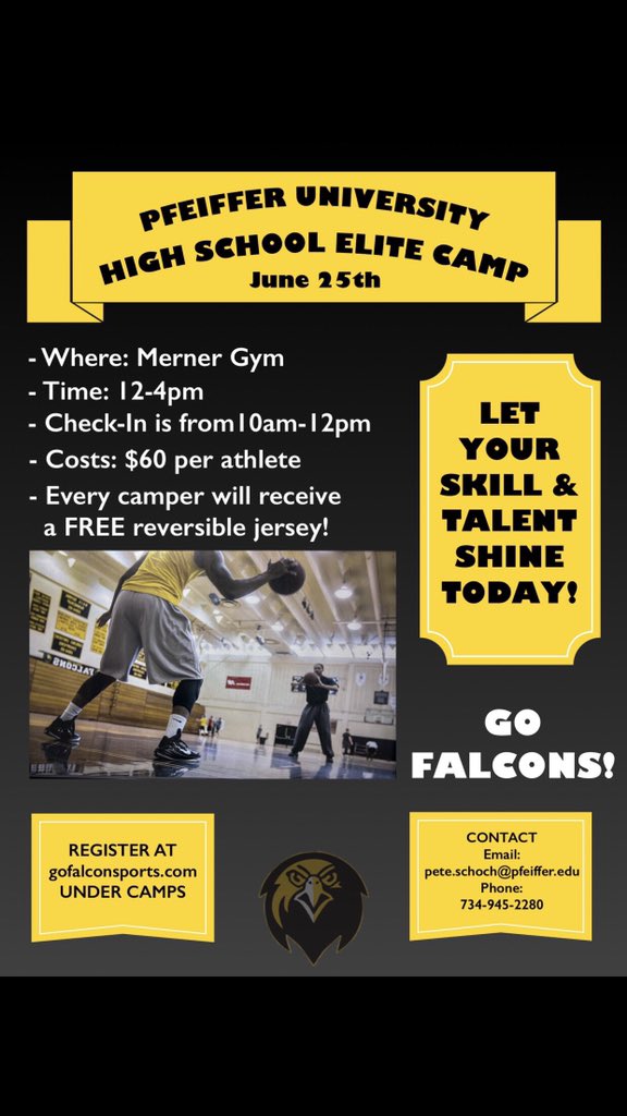 Pfeiffer University Men’s Basketball tweet media