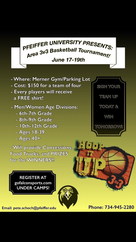 Pfeiffer University Men’s Basketball tweet media