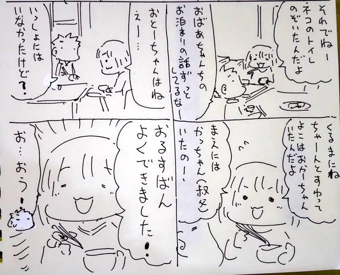 #本日のむすめさん

朝からお褒めにあずかりました。 